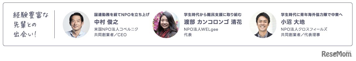 CROSS BRIDGEで出会えるリーダーたち (一部)