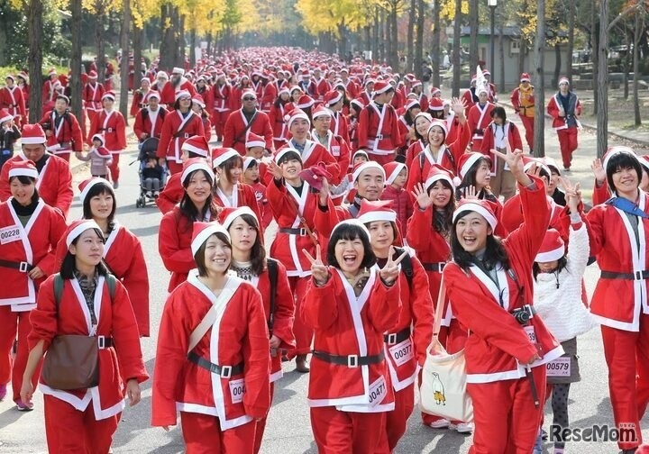 過去の「グレートサンタラン」のようす