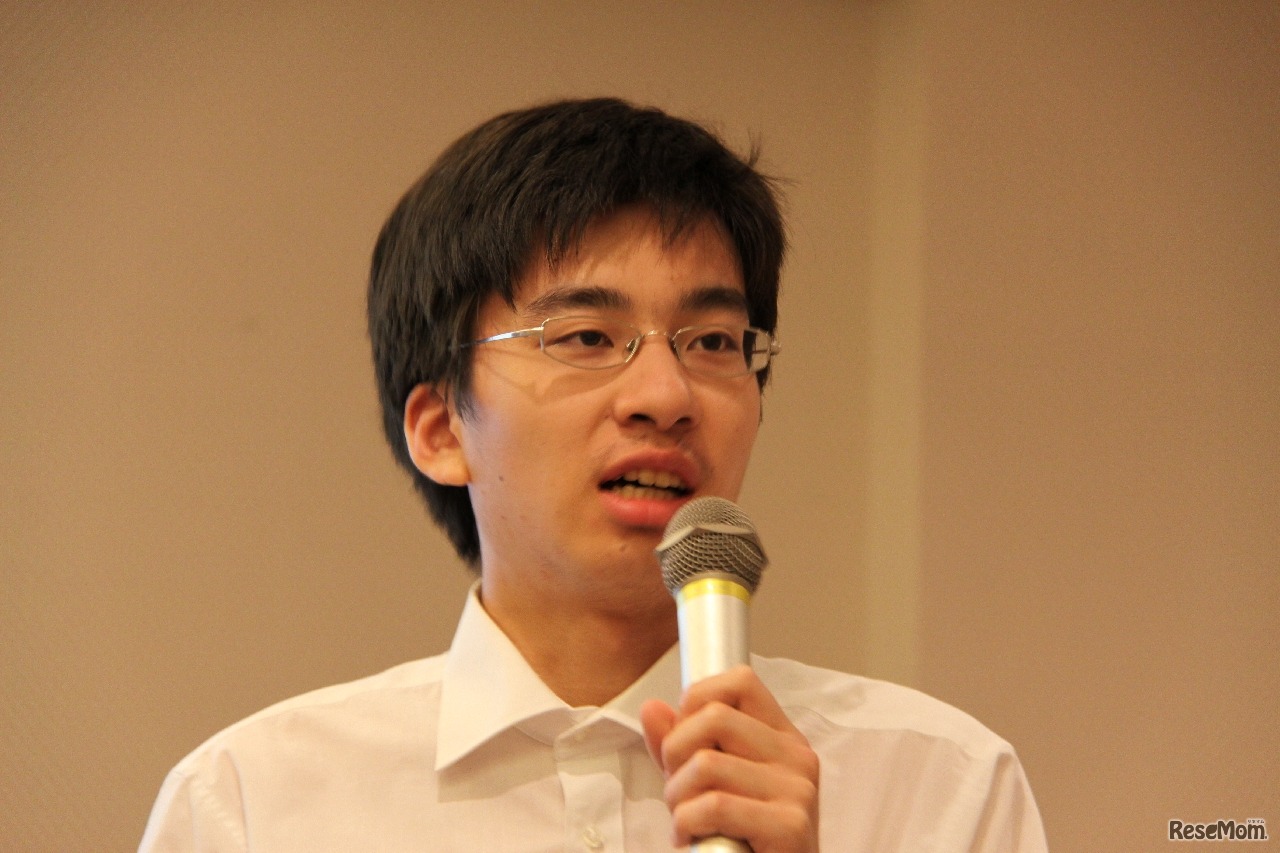 村井翔悟さん（開成高等学校3年）