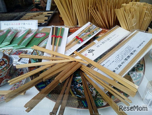 箸勝本店の箸