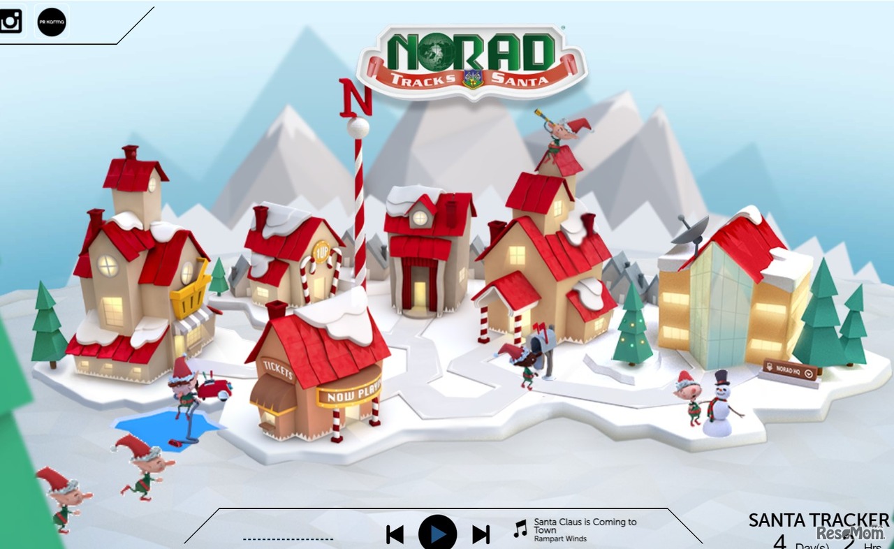 NORAD Tracks Santa