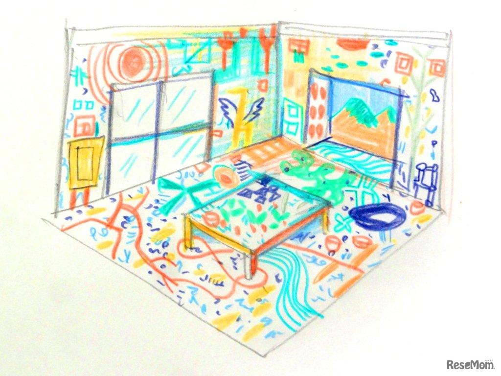 想像する家 imagination house ワークショップ