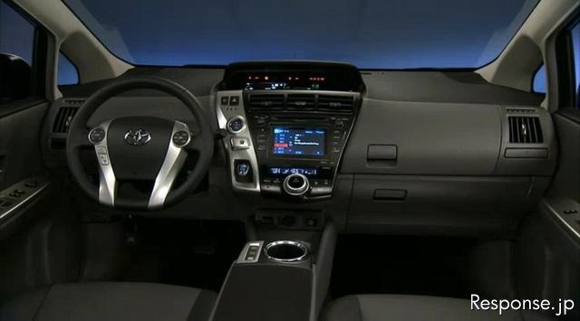 トヨタ ブリウスv（動画キャプチャ）