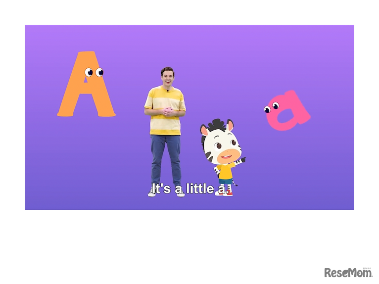 英語フォニックス：「A」「a」