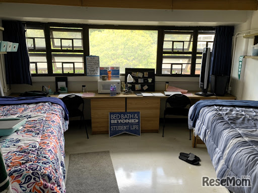 1～3日目の夜は「ハワイ大学」の学生寮に宿泊