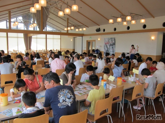 アサヒビール 夏休み親子見学ツアー（昨年の様子）
