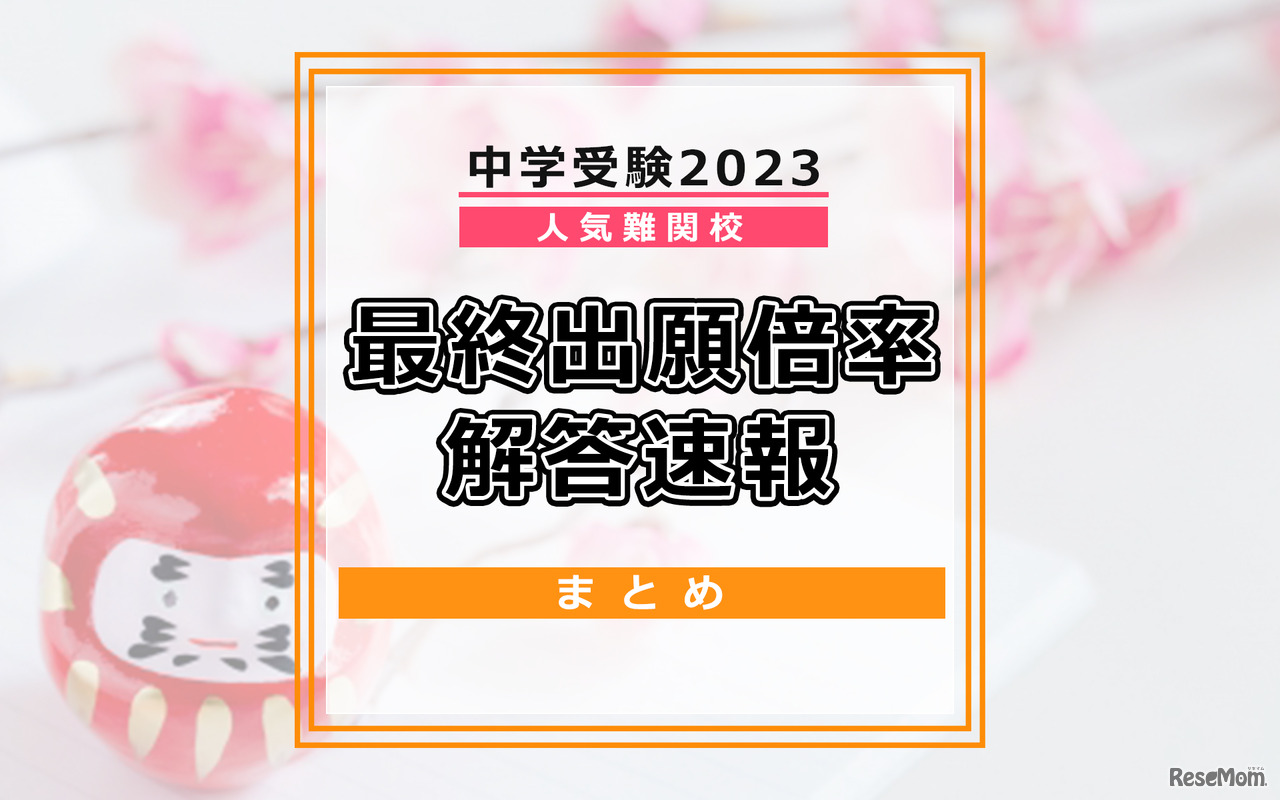 中学受験2023