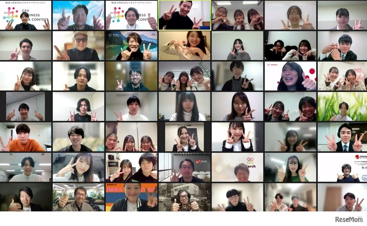 第6回大学生CSVビジネスアイデアコンテスト 本戦のようす