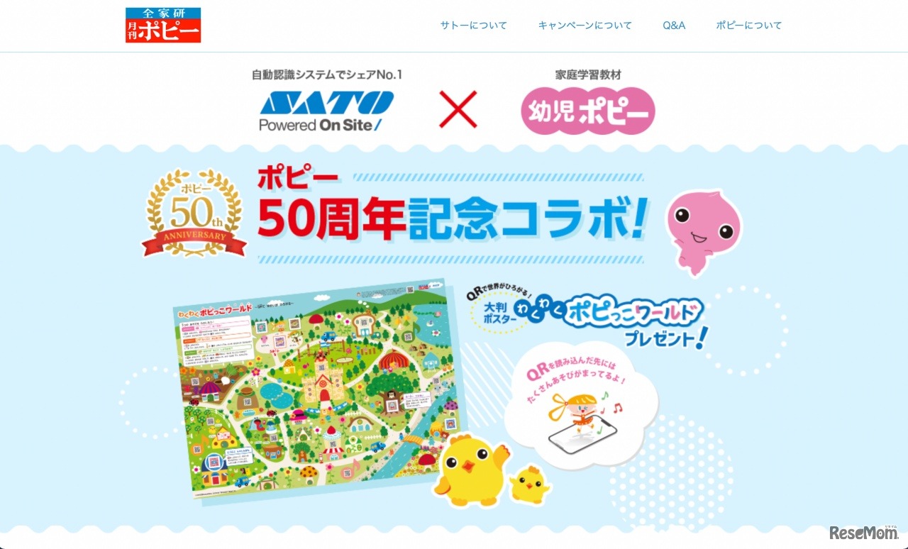 ポピー50周年記念コラボ