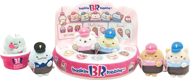 「『すみっコぐらし』×サーティワン アイスクリーム」アイテム一例（C）2023 SAN-X CO., LTD. ALL RIGHTS RESERVED.