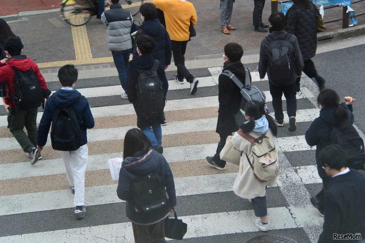 2023年度大学入学共通テスト、東京工業大学試験場のようす