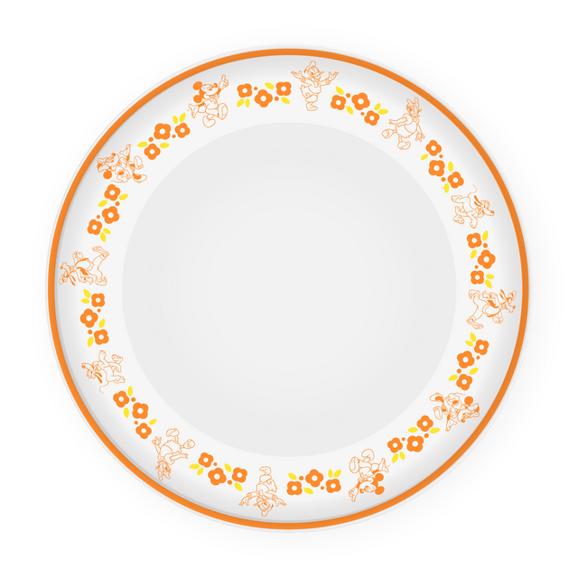 「『ミッキー＆フレンズ』OH MY CAFE」プレート（C）Disney