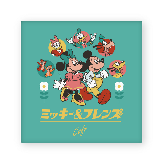 「『ミッキー＆フレンズ』OH MY CAFE」キャンバスアート（C）Disney