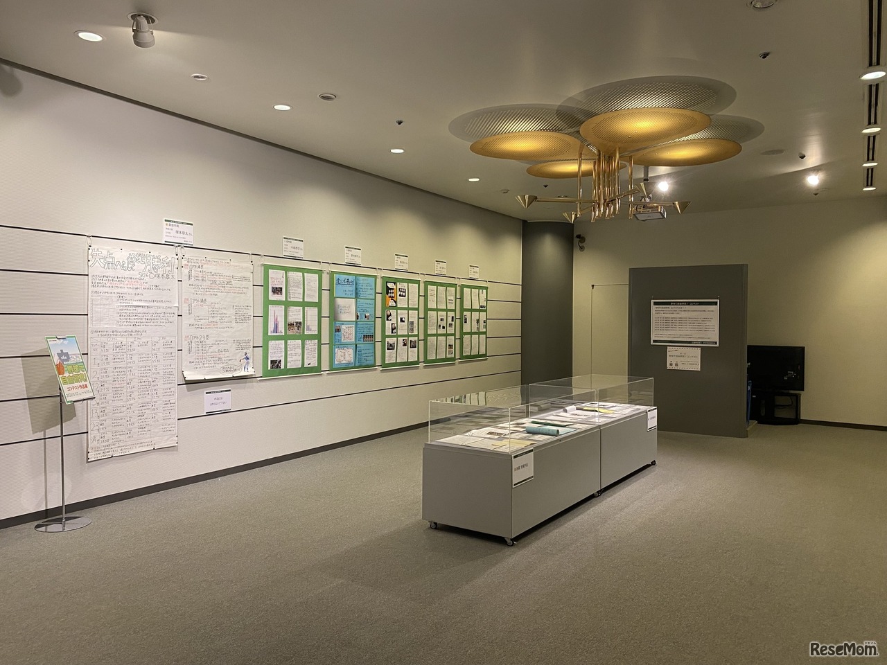 過去の作品展のようす