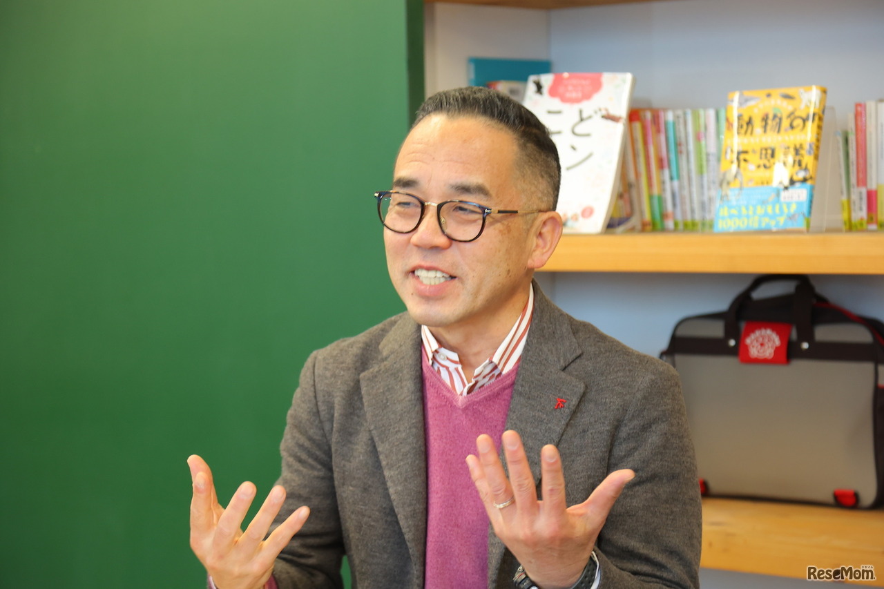 「最高に人生を満喫できる大人になってほしい」と語る