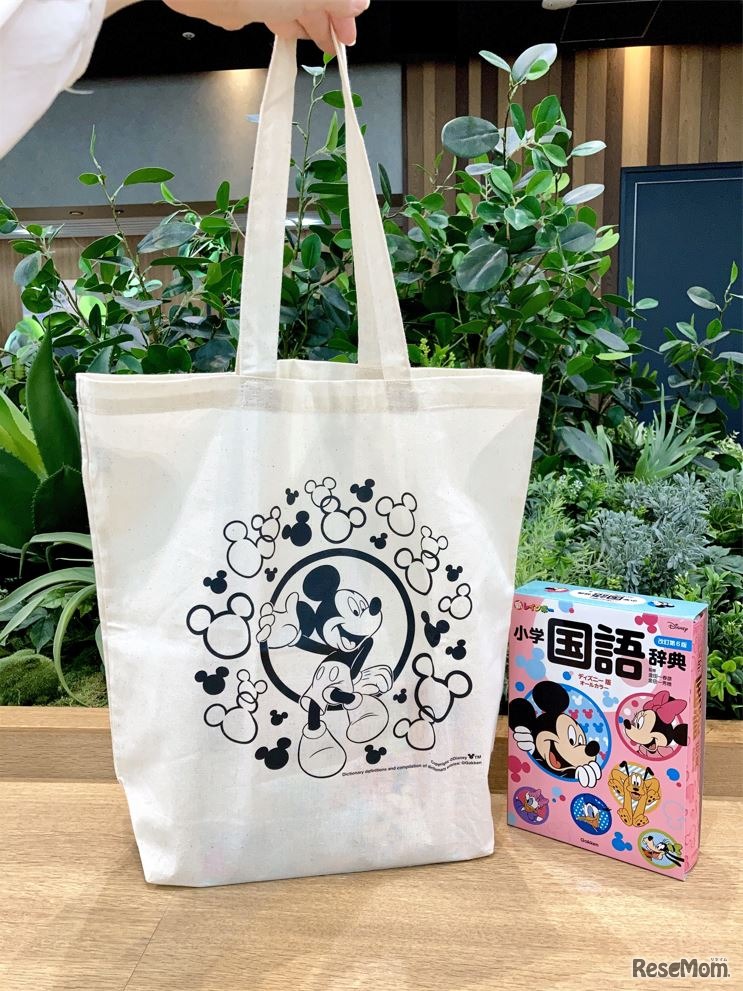 限定デザインの辞書バッグ　(c) Disney