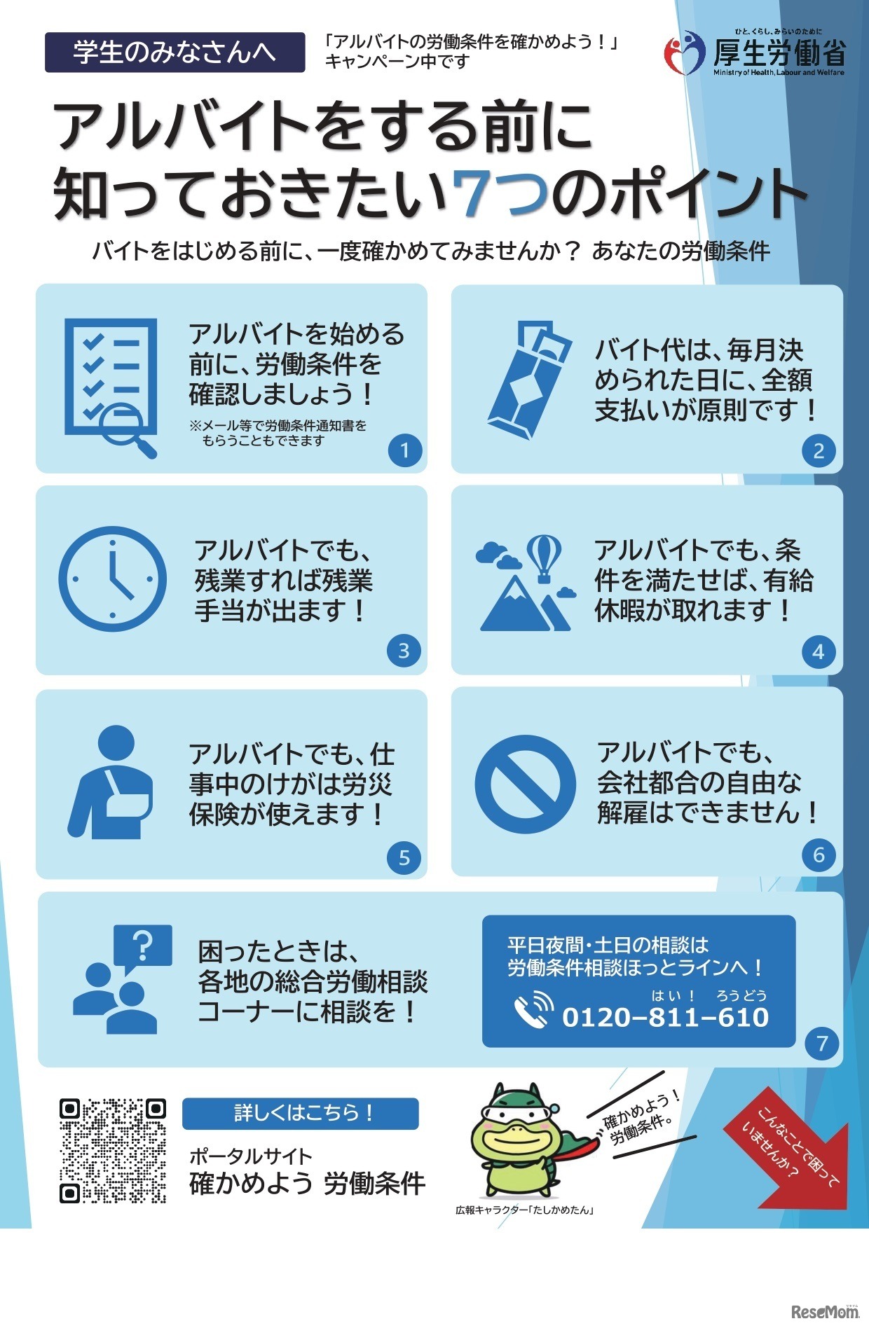 アルバイトをする前に知っておきたいポイント