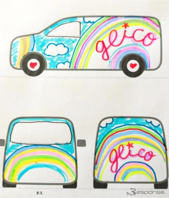 2代目グリコワゴン・アイデア：子どもの作品