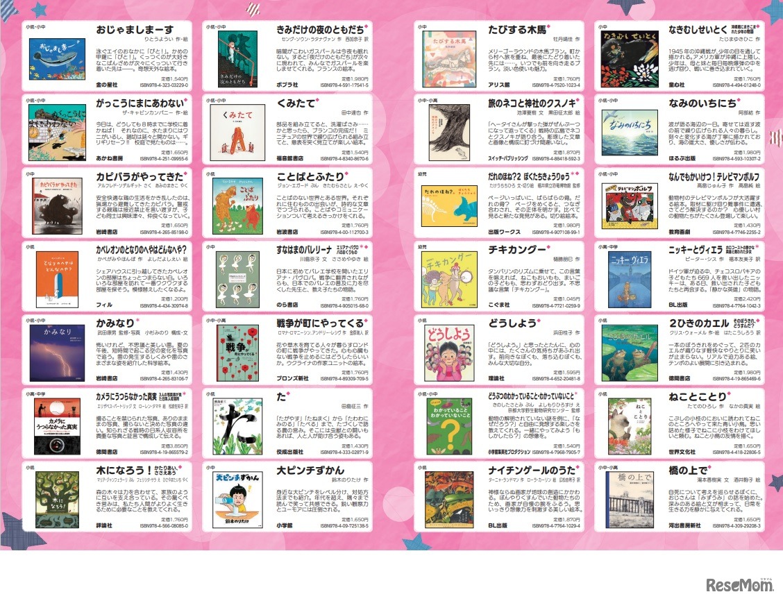 絵本リスト「えほん50」