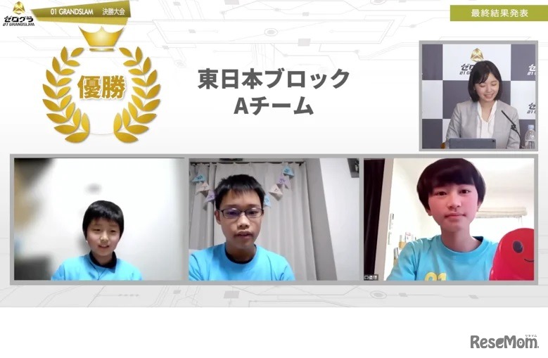 第1回ゼロワングランドスラム　優勝チーム