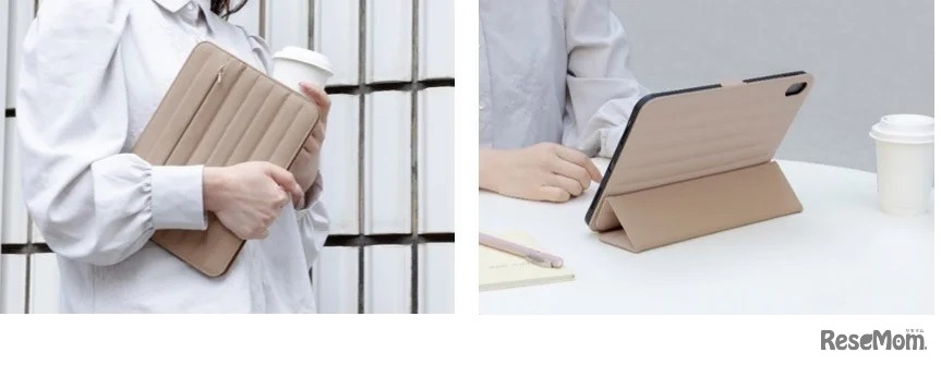 キルティングタブレットケース