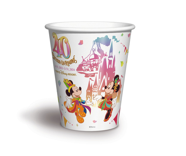 〈紙コップ〉デザイン3種(ご提供時、コップのデザインはお選びいただけません。)※無くなり次第、提供は終了となります。As to Disney artwork, logos and properties： (C) Disney