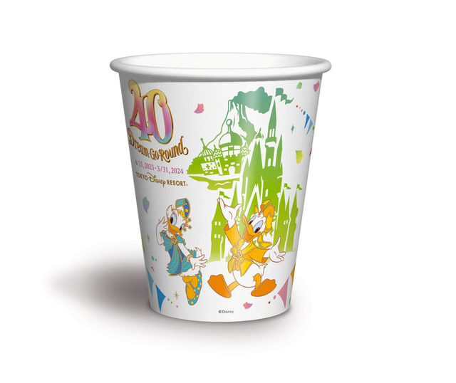 〈紙コップ〉デザイン3種(ご提供時、コップのデザインはお選びいただけません。)※無くなり次第、提供は終了となります。As to Disney artwork, logos and properties： (C) Disney