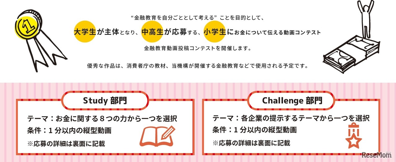「Study部門」と「Challenge部門」