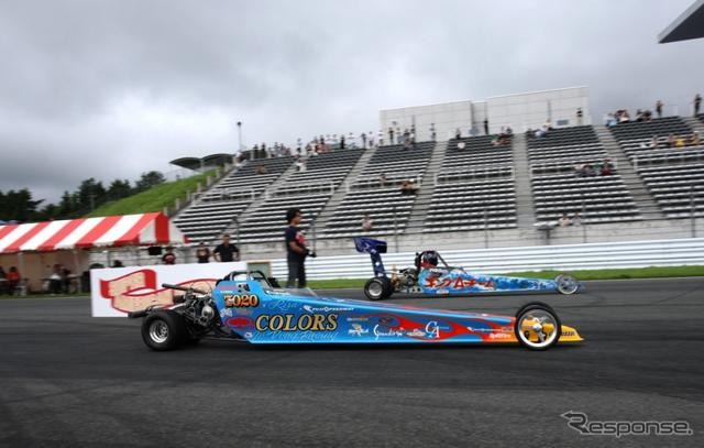 日本最大級のドラッグレースイベント「スーパーアメリカンフェスティバル」