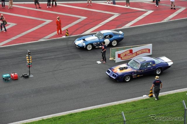 日本最大級のドラッグレースイベント「スーパーアメリカンフェスティバル」