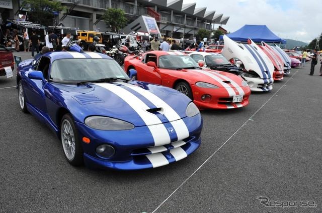 日本最大級のドラッグレースイベント「スーパーアメリカンフェスティバル」