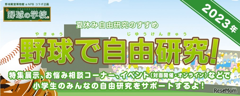 野球で自由研究！