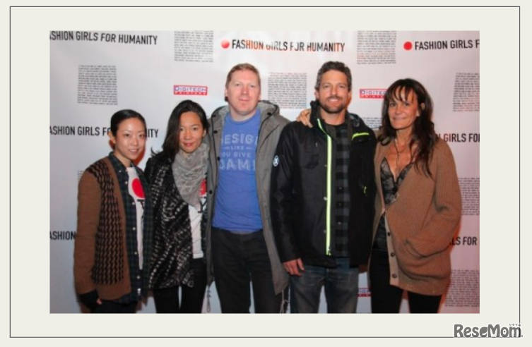 2011 年には東日本大震災後にファッションを通じて義援金を寄付する非営利団体「ファッション・ガールズ・フォー・ヒューマニティ（以下FGFH）」を設立