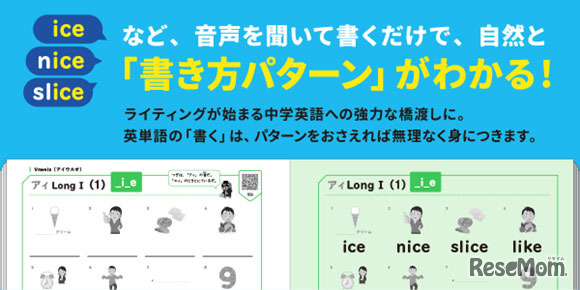 書き方パターンが身に付く