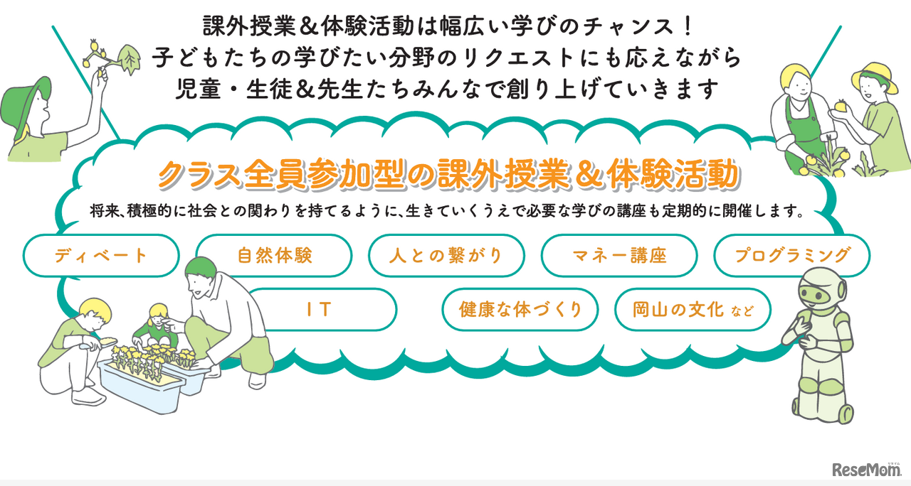 ベネッセのオルタナティブスクール 東岡山キャンパスについて