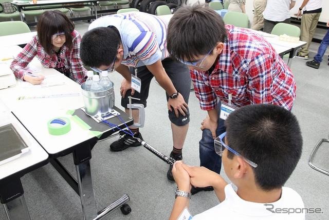 ブリヂストン・高校生を対象にしたサイエンスキャンプ