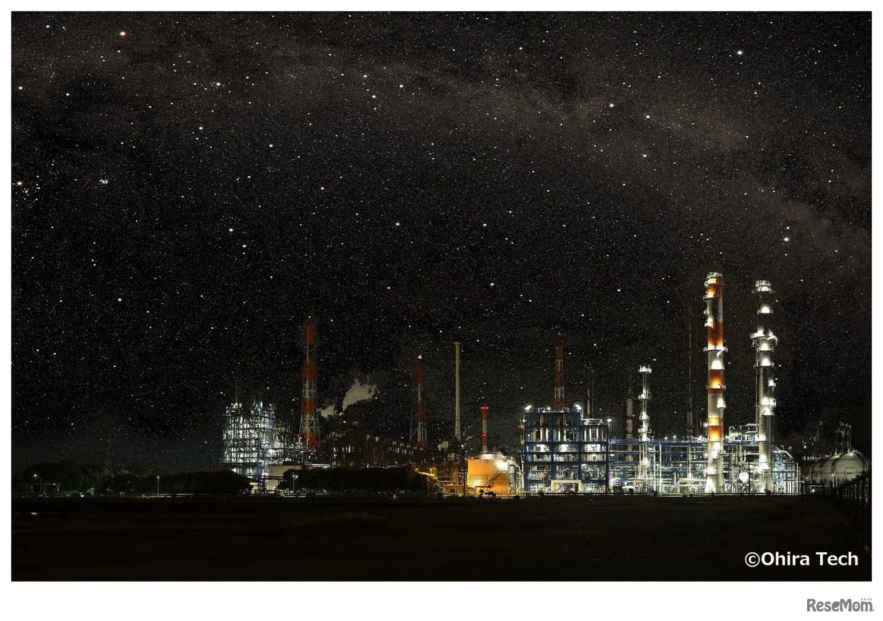 「千葉の星めぐり」東京湾の工場夜景