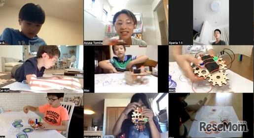 「TINKERING LABS エンジニアリング・キット」オンラインイベント風景