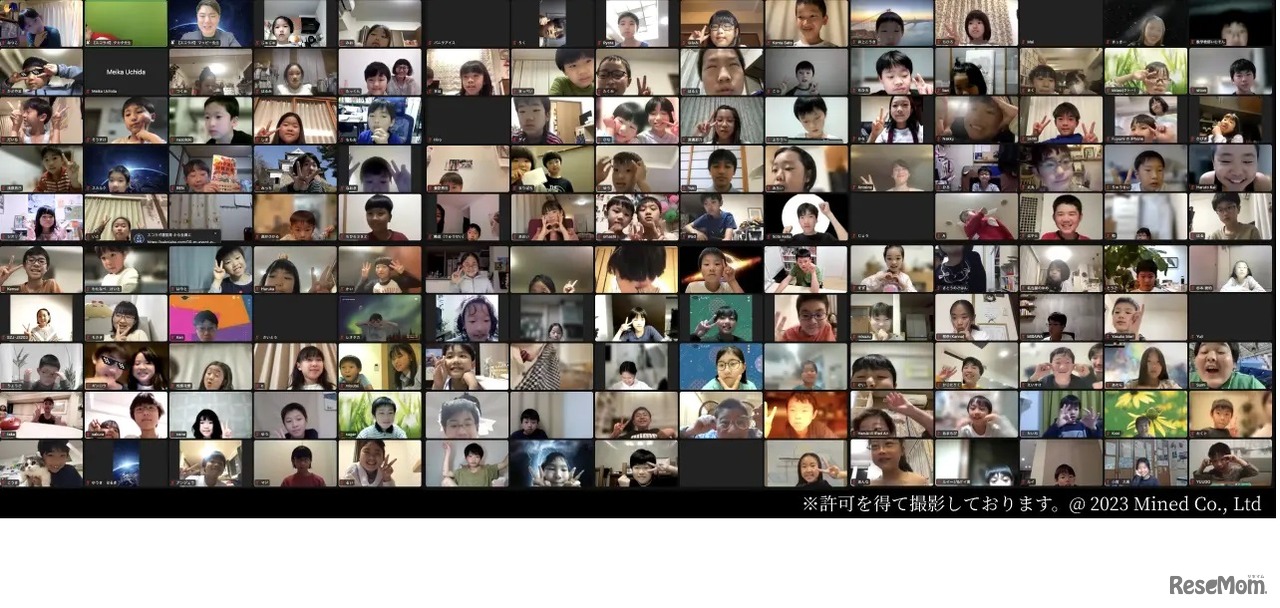 前回（5月5日）タカタ先生の算数イベントのようす