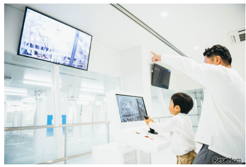 工場見学のようす