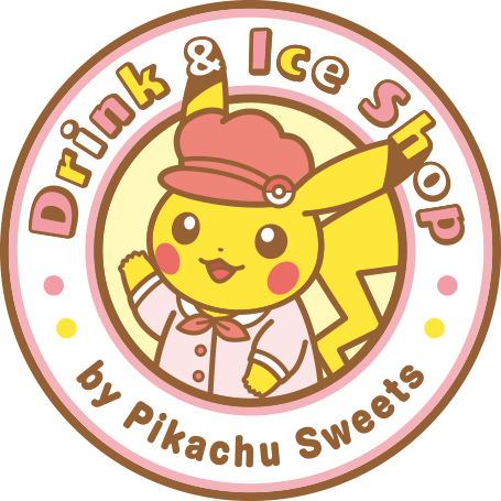 「ドリンク&アイスショップ by ピカチュウスイーツ」ロゴマーク（C）2023 Pokemon.（C）1995-2023 Nintendo/Creatures Inc. /GAME FREAK inc.