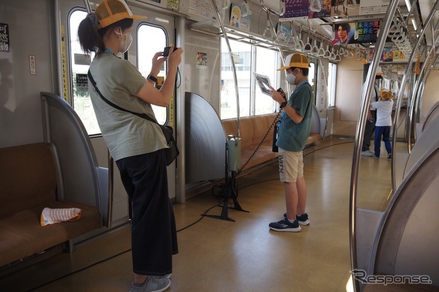 東京メトロ和光車両基地＆昭和鉄道高校探訪ツアー：車内アナウンス体験