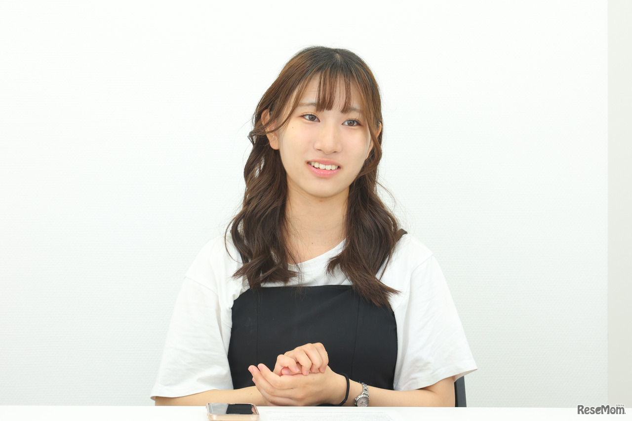 「勉強の不安は勉強でしか消えない。自分の可能性を信じて、最後まで諦めないでほしい」と受験生にエールを送る山口さん