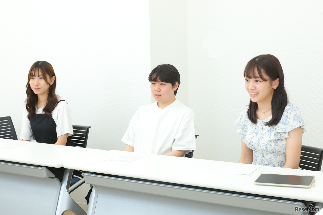 左から、山口さん、湯浅さん、中西さん