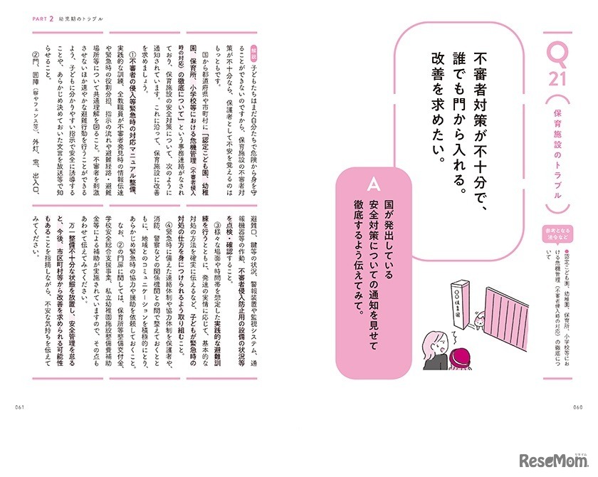 Q21 保育施設のトラブル