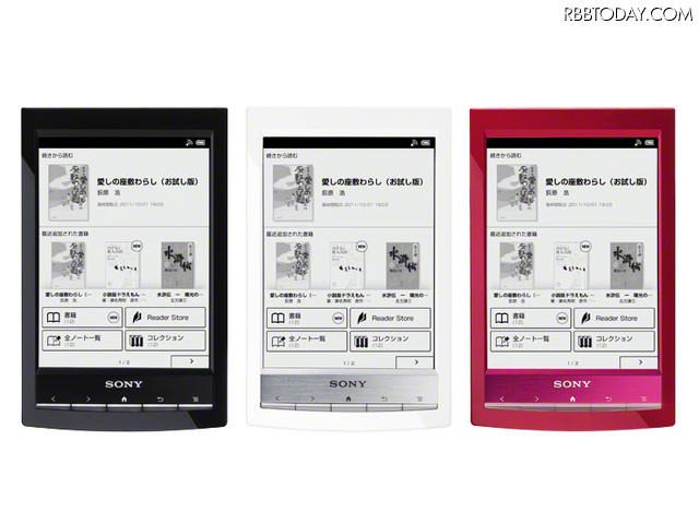 電子書籍リーダー「PRS-T1」