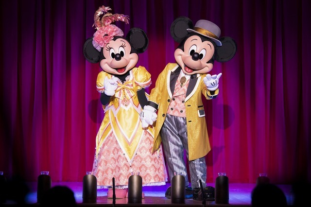 新ショー「ザ・ダイヤモンド・バラエティマスター」As to Disney artwork, logos and properties： (C) Disney