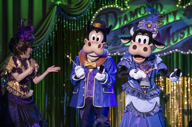 新ショー「ザ・ダイヤモンド・バラエティマスター」As to Disney artwork, logos and properties： (C) Disney