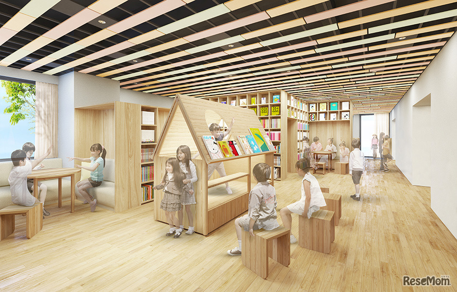 施設完成イメージ・ライブラリー