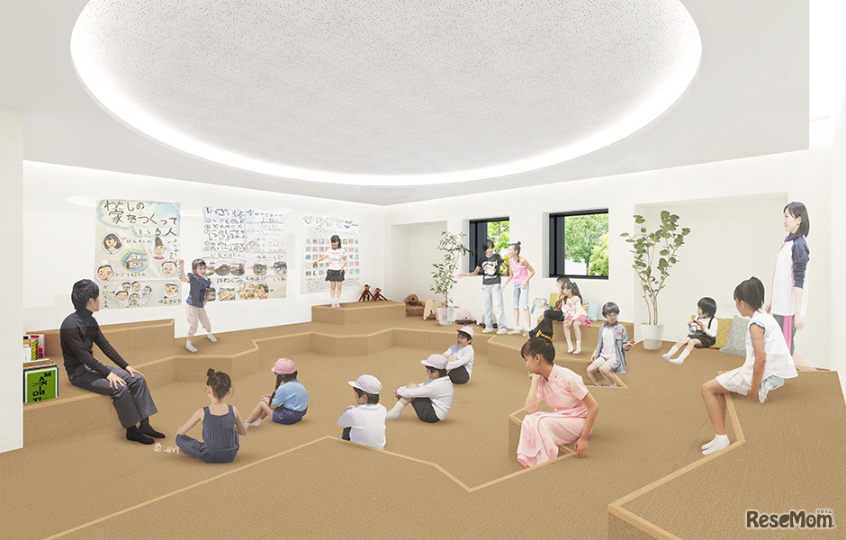 施設完成イメージ・ミニホール